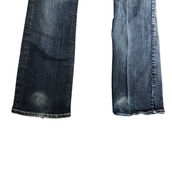 Red Camel Jeans Juniors 9 Bling Low Rise Distressed Embellished Bling Womens Pan - Picture 4 of 16